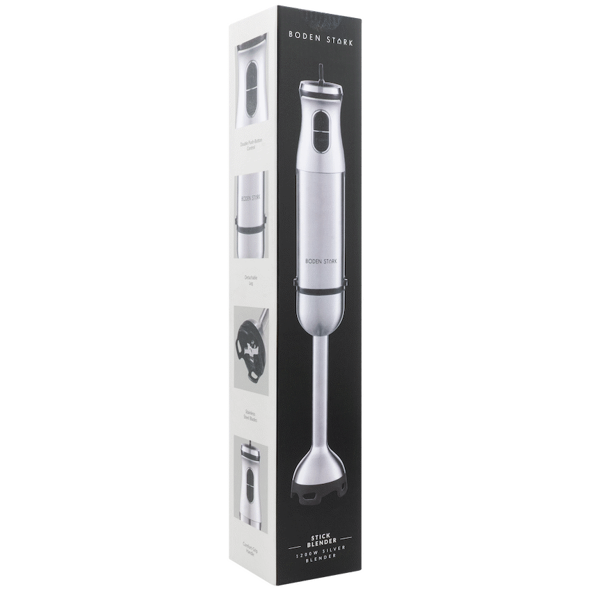 Boden Stark Stick Blender Silver - Guards On Duty Shop & Security Guards