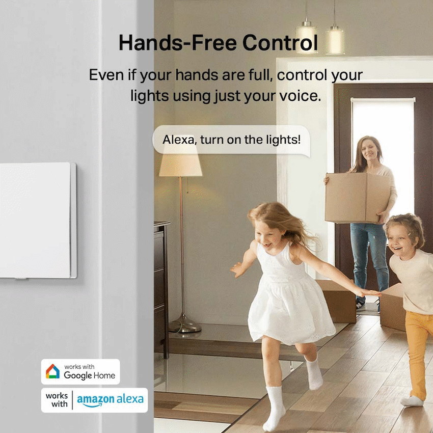 Tapo TP-Link Tapo S210 Smart Light Switch 1 Gang 1 Way