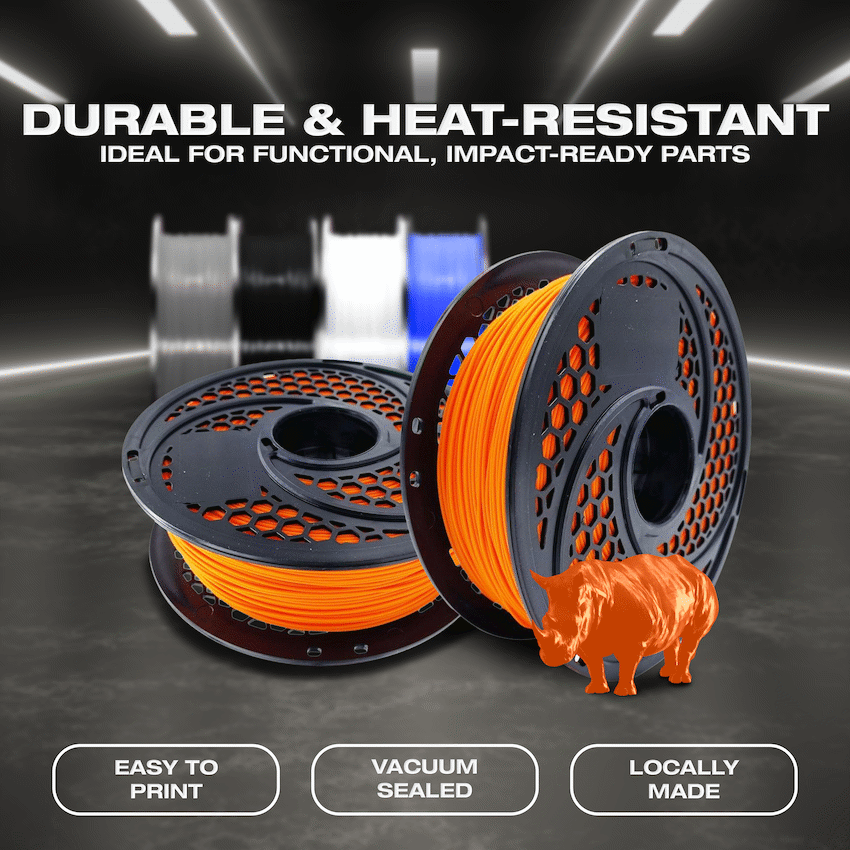 SA Filament ABS Premium Filament 1kg - Orange