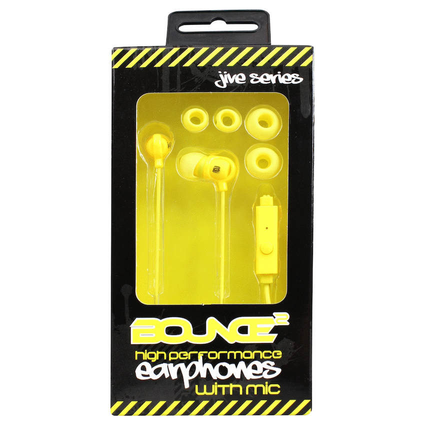 Bounce Jive with Mic - Yellow - Guards On Duty Shop & Security Guards