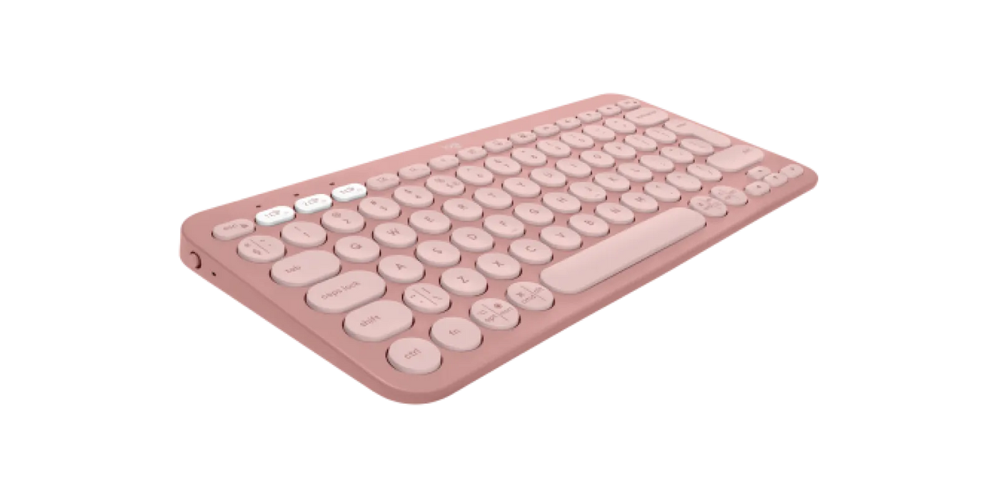Logitech(R) Pebble Wireless Keys 2 K380s - Tonal Rose - Guards On Duty Shop & Security Guards