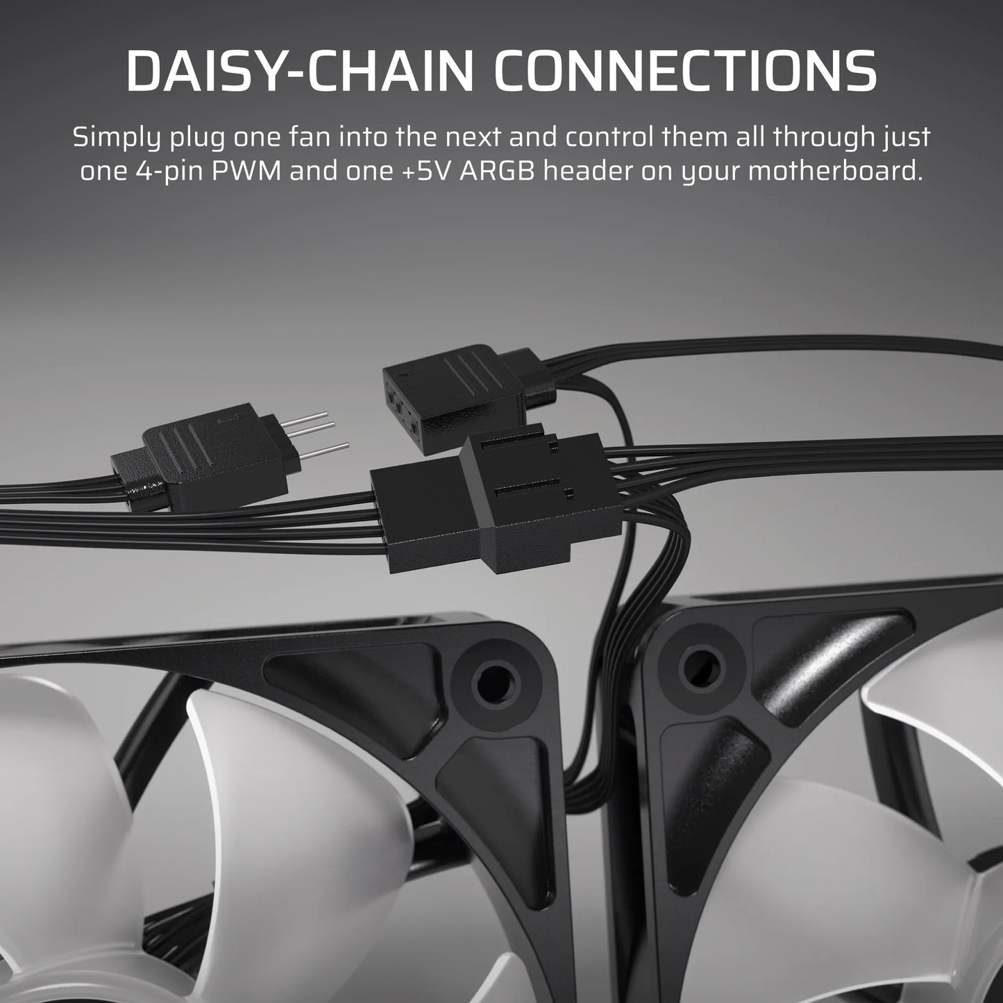 Corsair RS140 ARGB 140mm PWM Fans Dual Pack