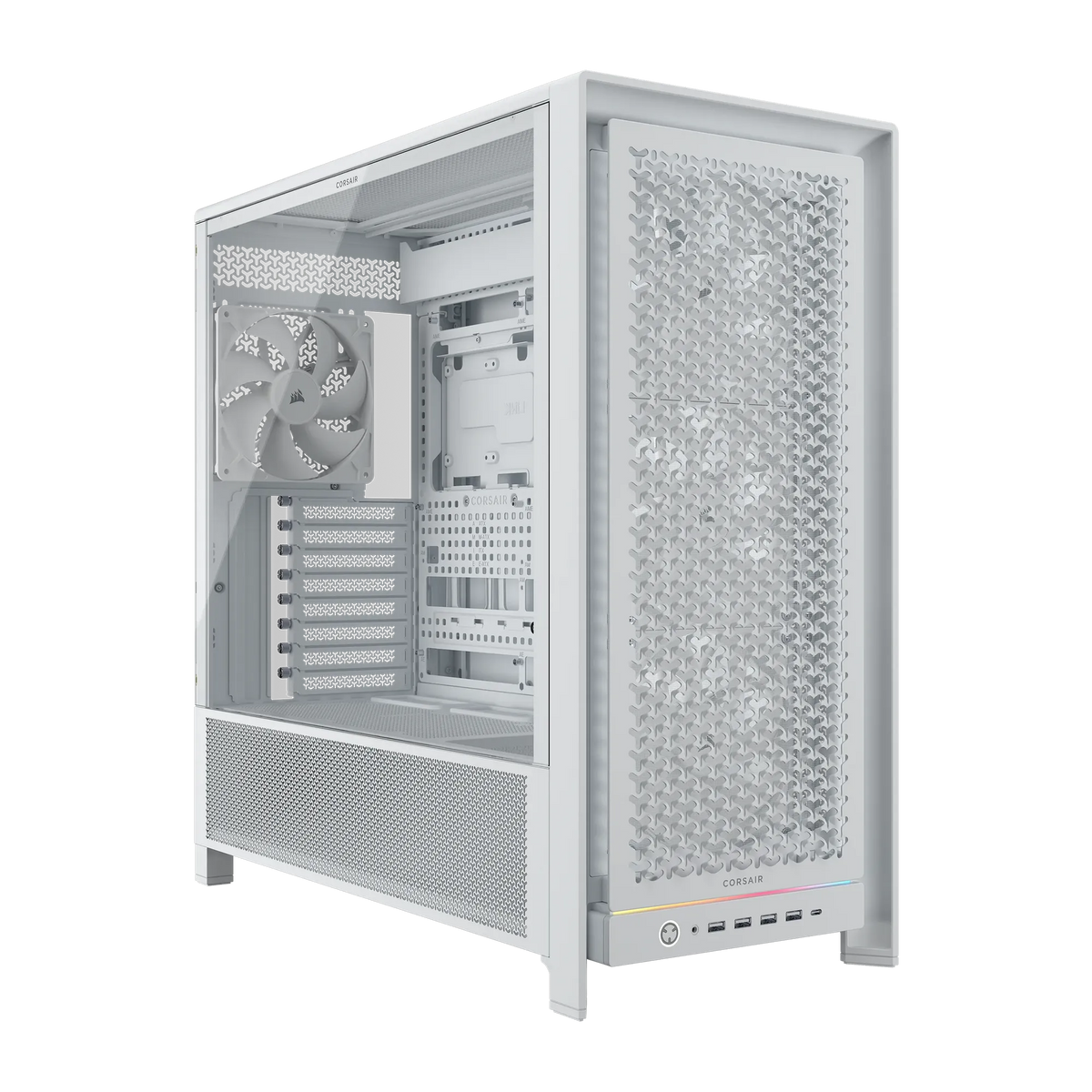 FRAME 5000D RS Mid-Tower PC Case; 4x RS 140 PWM Fans; 2x 2.5'' ; 1x 3.5'';
