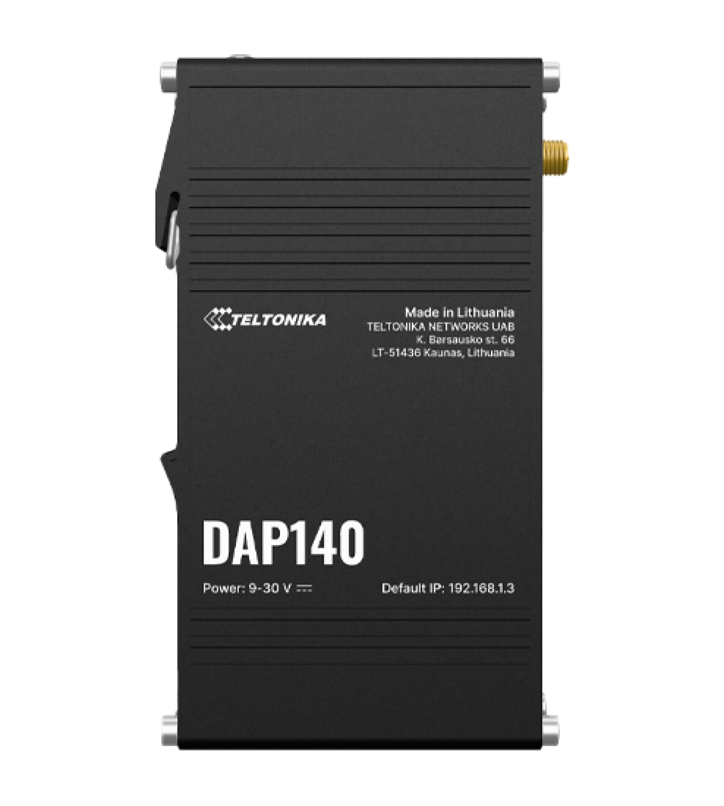 Teltonika DAP140 AP Wi-Fi 4 with Wi-Fi mesh, 2 x 10/100 RJ45, DIN Rail Mount