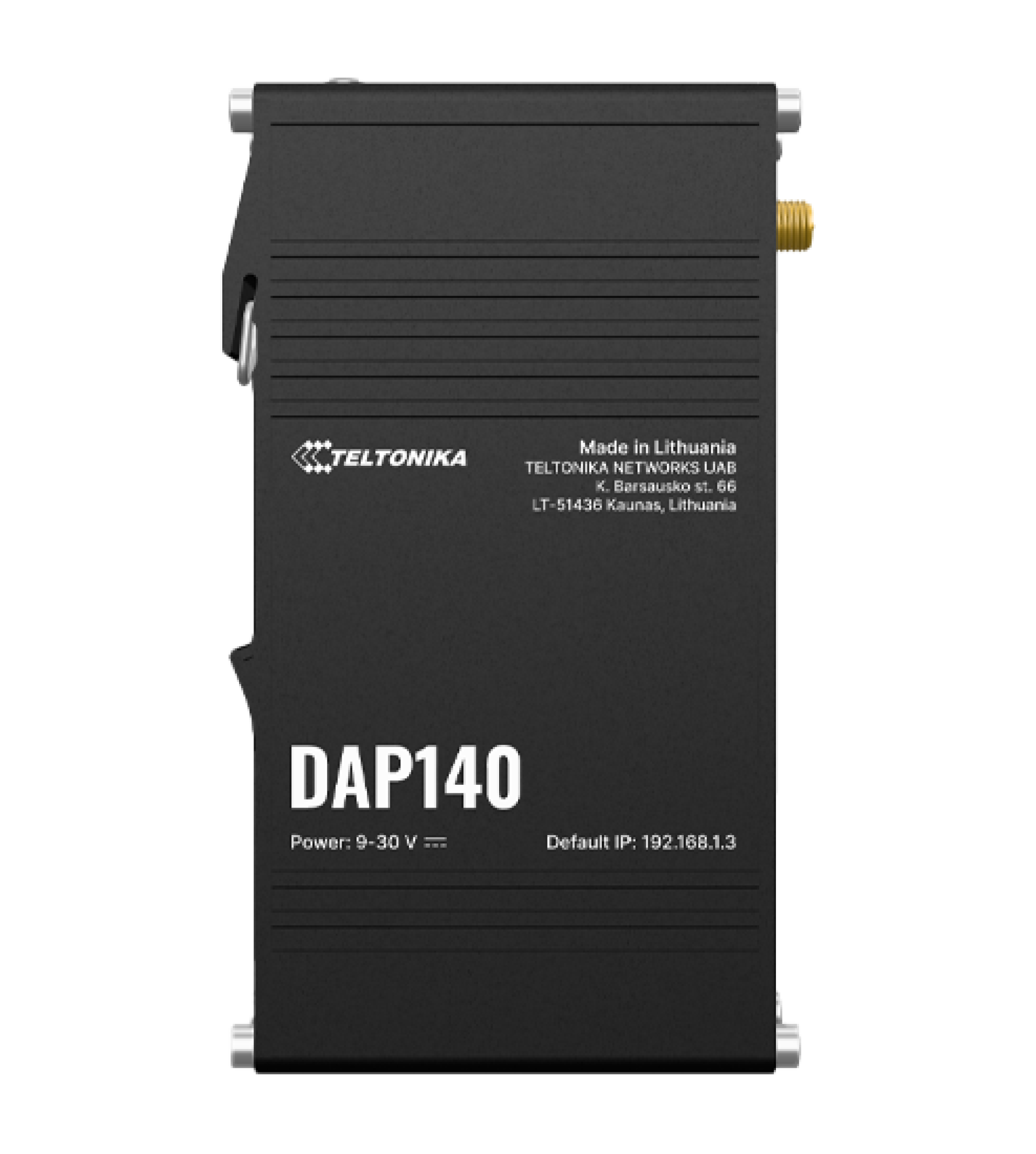 Teltonika DAP140 AP Wi-Fi 4 with Wi-Fi mesh, 2 x 10/100 RJ45, DIN Rail Mount