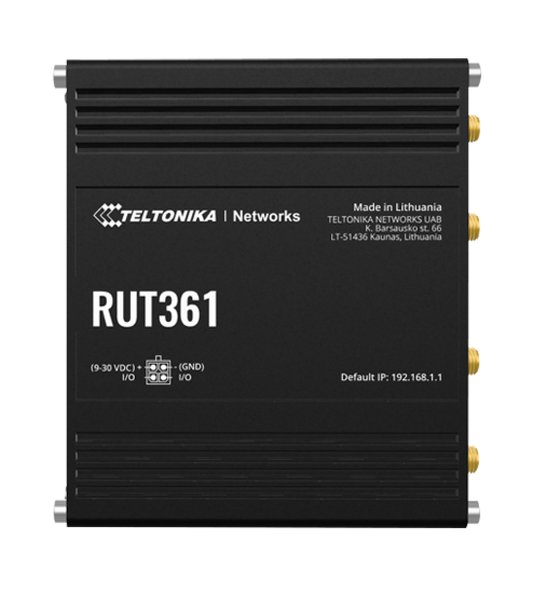 Teltonika RUT361 4G LTE CAT 6 WIFI 4 Router