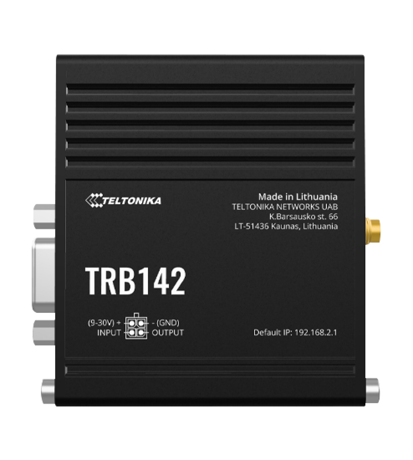 Teltonika TRB142 LTE Cat 1, 1 x LAN (1 Gbps), RS232 Gateway