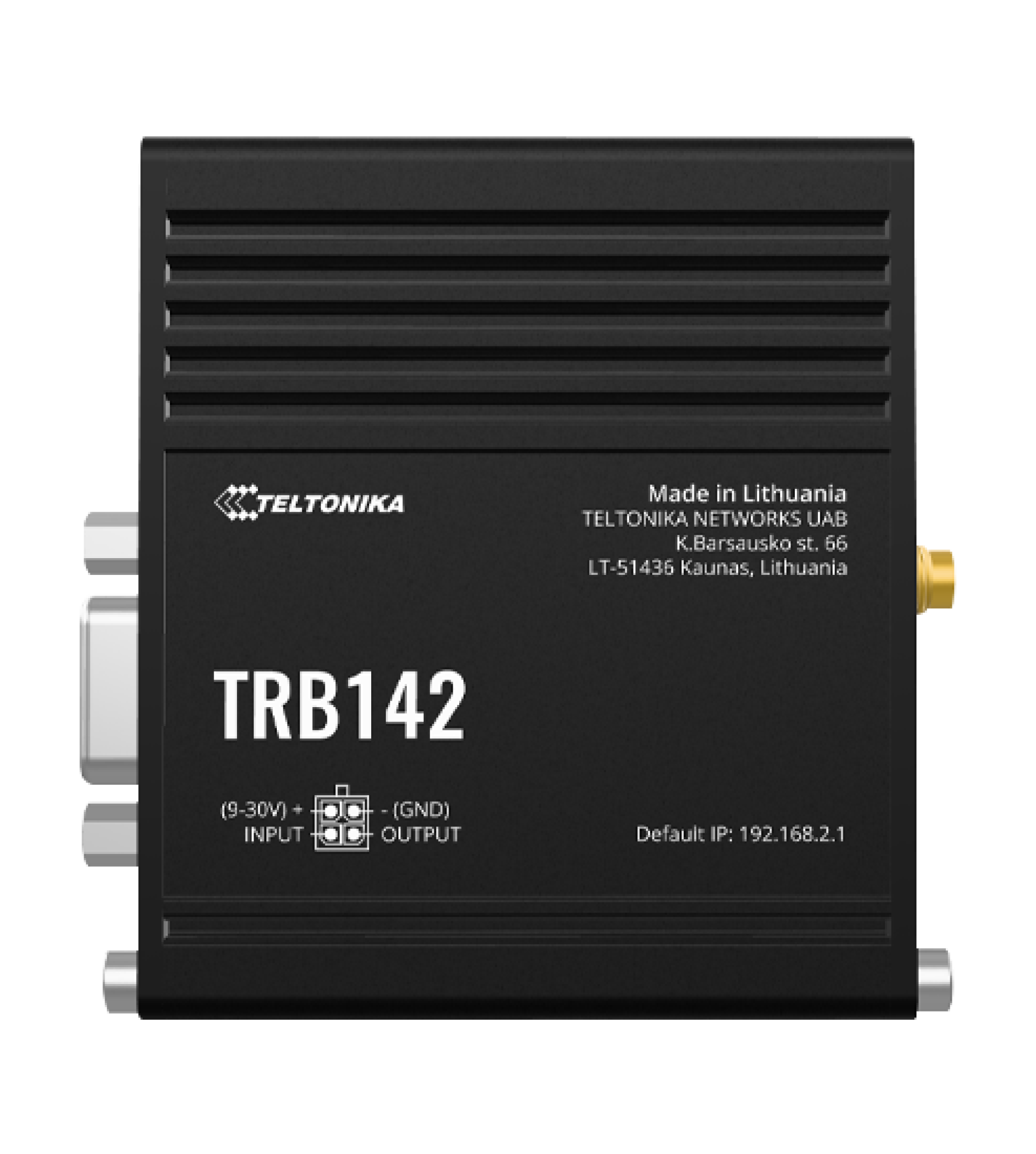 Teltonika TRB142 LTE Cat 1, 1 x LAN (1 Gbps), RS232 Gateway