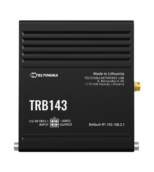 Teltonika TRB143 LTE Cat 4, M-BUS Gateway, 1 x LAN (1 Gbps)