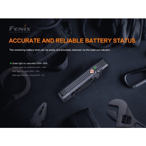 Fenix Flashlight WT16R 300 Lumens - Rechargeable