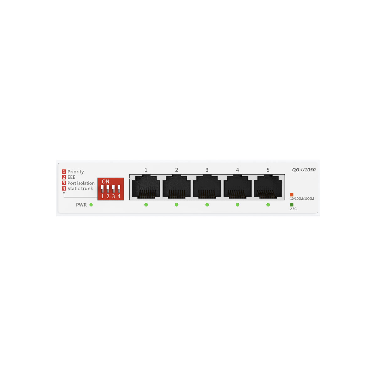 ASUS SWITCH/ UNMANAGED/ 5x2.5G Ports/