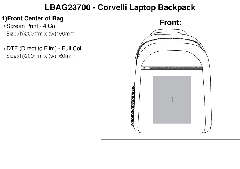 Corvelli Laptop Backpack