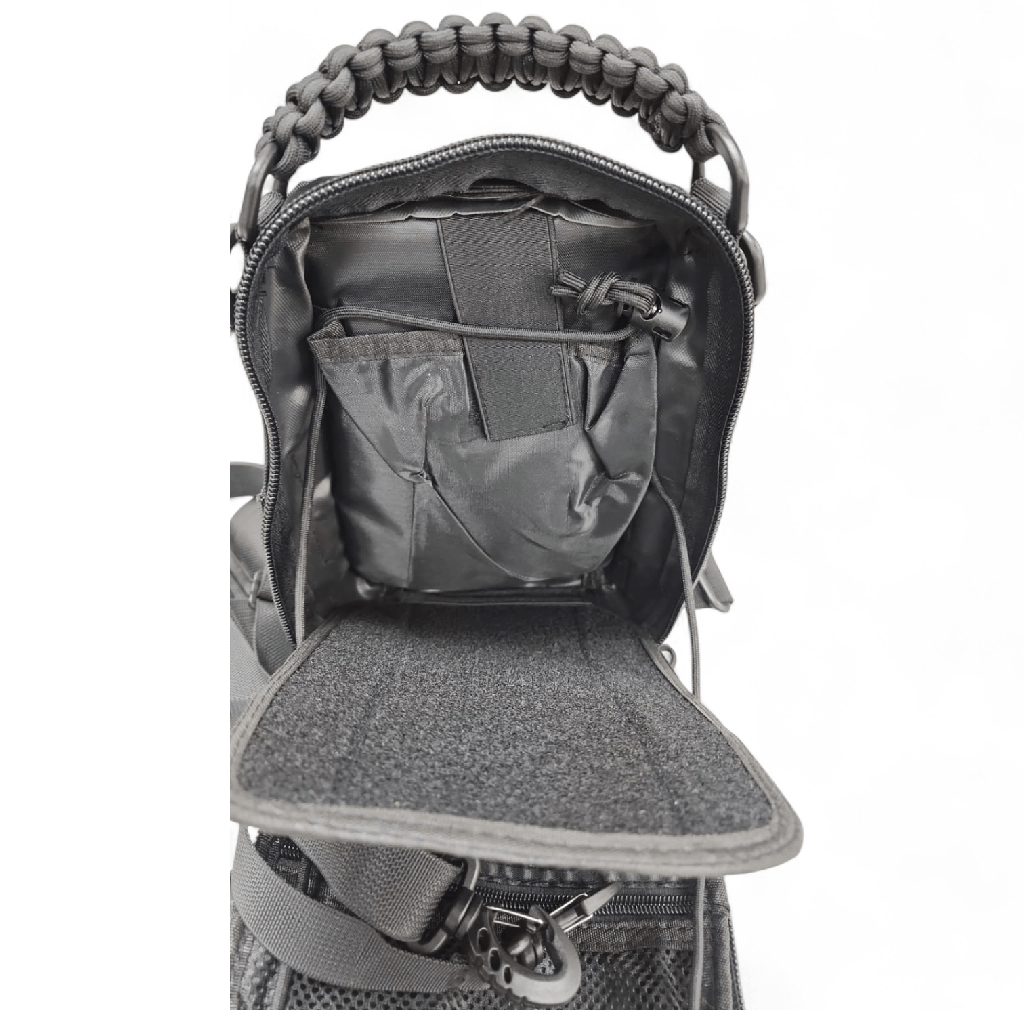 Ballistic Tactical Sling Bag EDC Multi Camo – Compact Crossbody Shoulder Pack FAS9-20C