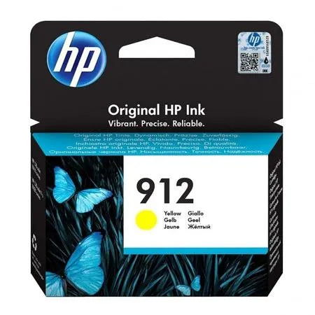 HP - Hp 912 Yellow Original Ink Cartridge,315 Pages - Guards On Duty Shop & Security Guards