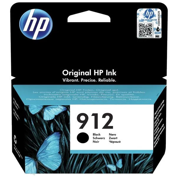 HP - Hp 912 Black Original Ink Cartridge,300 Pages - Guards On Duty Shop & Security Guards