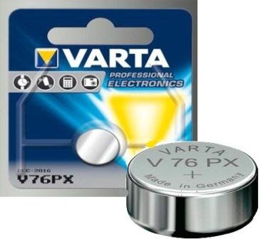 Varta V76Px Primary Silver Oxide Button Cell 1.5V Battery