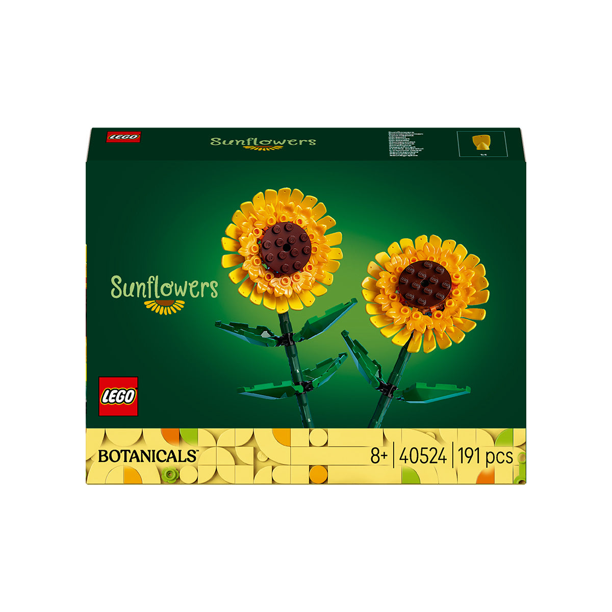 LEGO® Botanicals Sunflowers Flower Decoration Set 40524