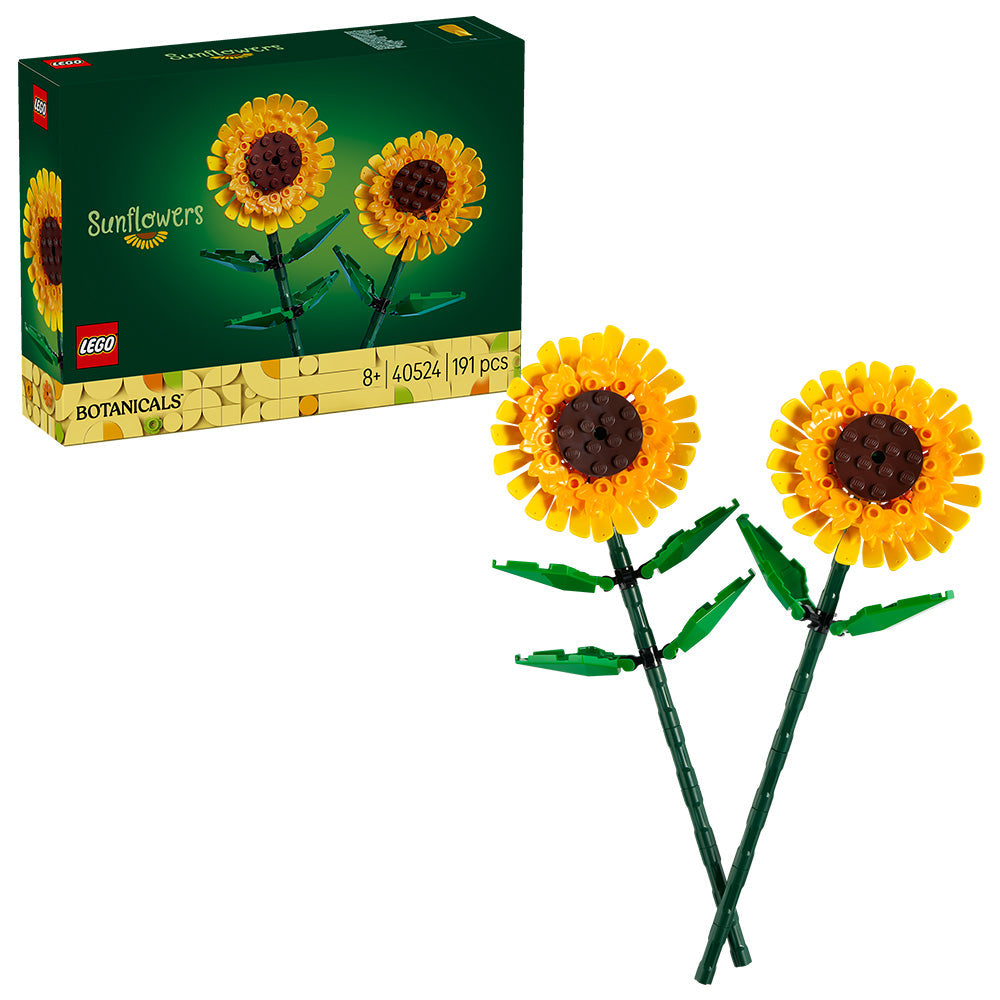 LEGO® Botanicals Sunflowers Flower Decoration Set 40524
