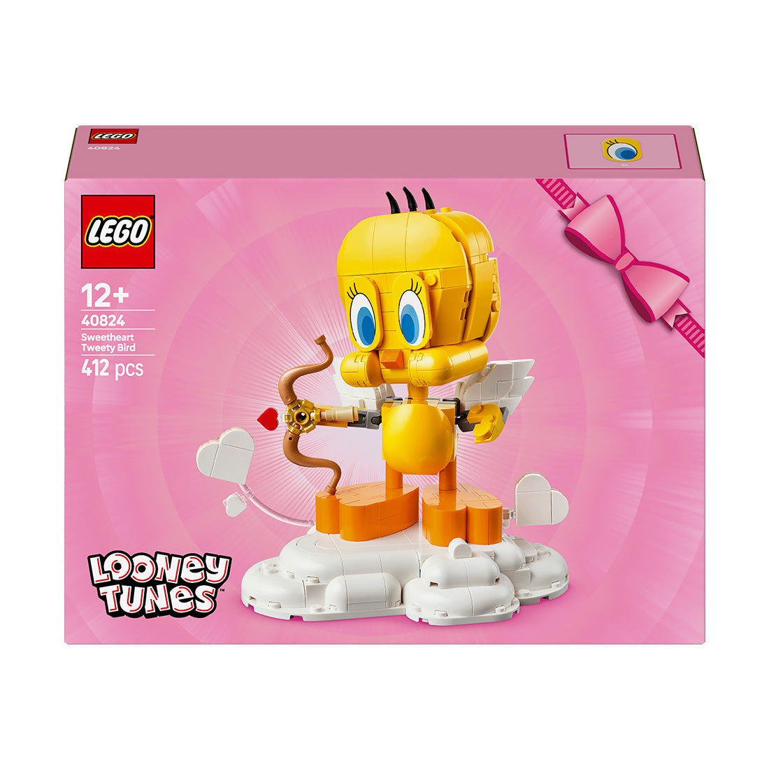LEGO® Looney Tunes™ Sweetheart Tweety Bird Figure Display Building Kit 40824