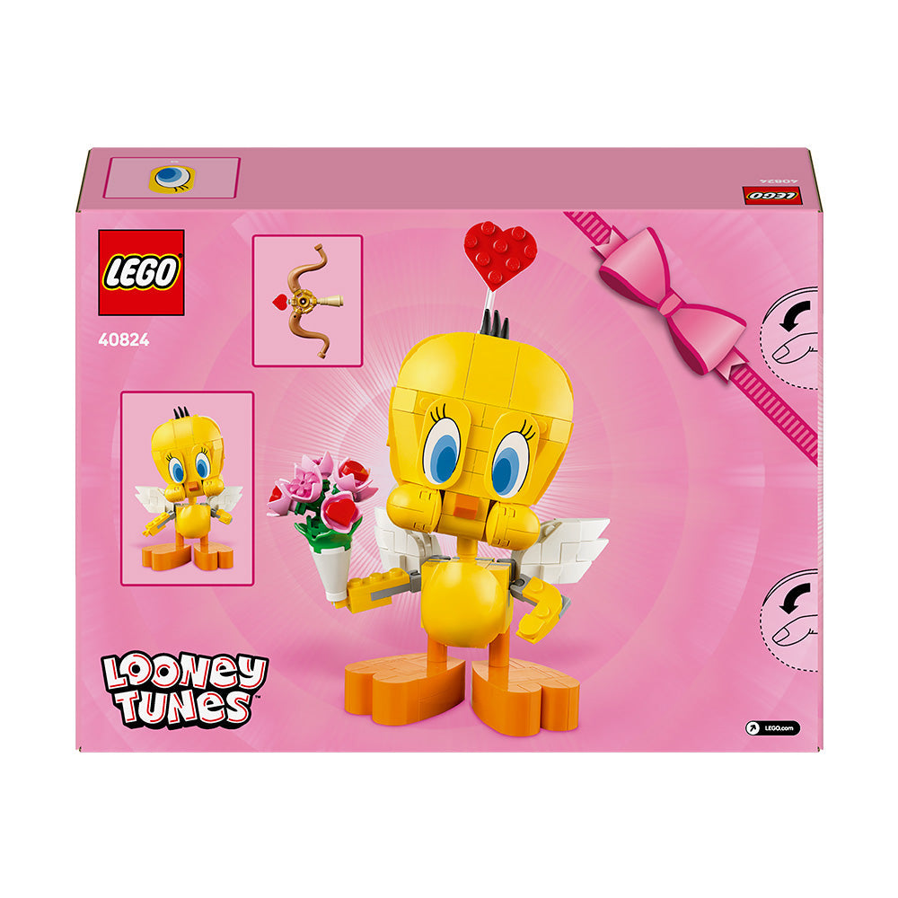 LEGO® Looney Tunes™ Sweetheart Tweety Bird Figure Display Building Kit 40824