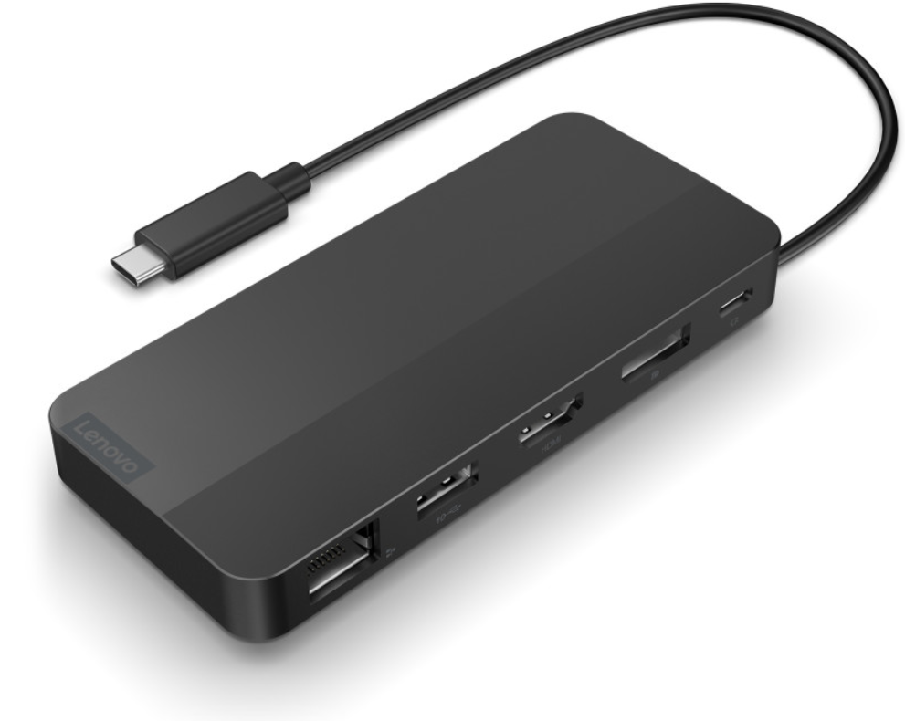 Lenovo USB-C Dual Display Travel Dock with 100W Adapter - Docking Station - Lenovo - Accessories - Guards On Duty Shop & Security Guards