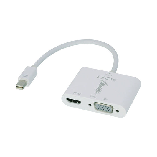 Lindy Mini Displayp 1.2 4k to Hdmi and Vga (41070) — Lindy | Guards on Duty Shop