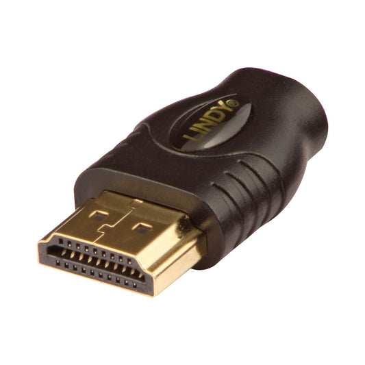 Lindy Micro Hdmi F to Hdmi M Adapter (41083) — Lindy | Guards on Duty Shop