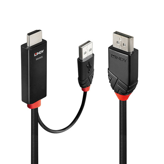 Lindy 2m Hdmi Male to Dp Male (41499) — Lindy | Guards on Duty Shop