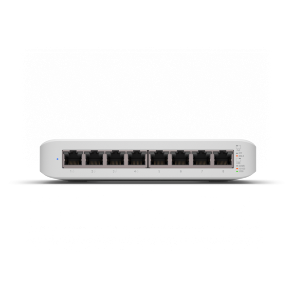 Ubiquiti UniFi Lite 8 Port Gigabit 4PoE 52W Switch | USW-Lite-8-POE