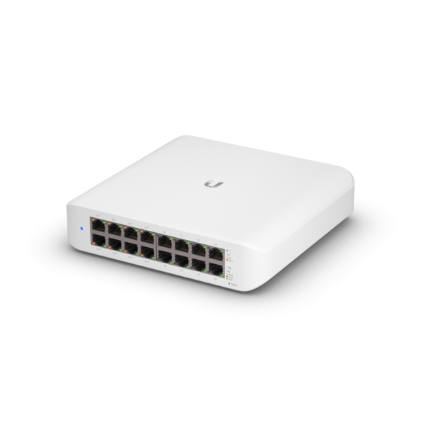 Ubiquiti UniFi Lite 16 Port Gigabit 8PoE 45W Switch | USW-Lite-16-POE