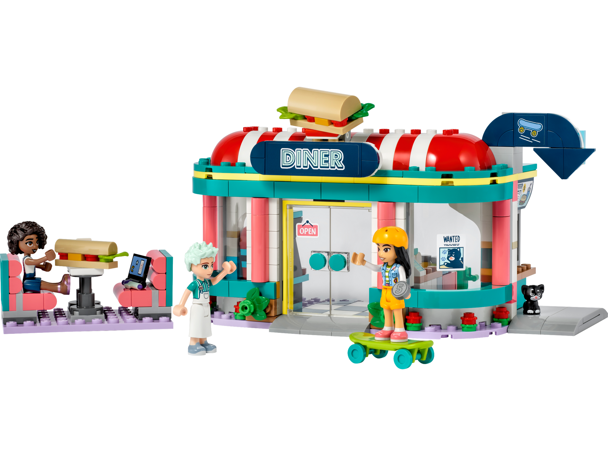 LEGO Heartlake Downtown Diner — Set 41728