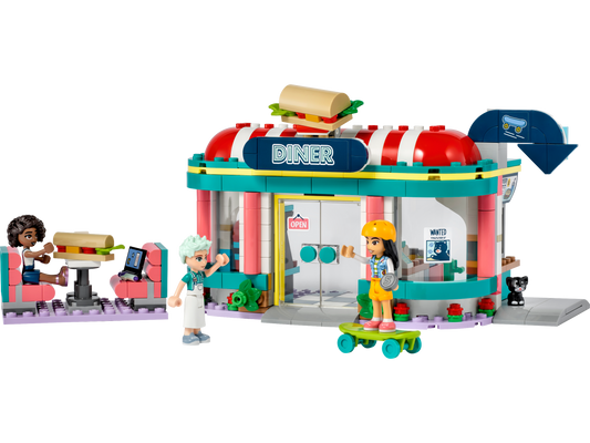 LEGO Heartlake Downtown Diner — Set 41728