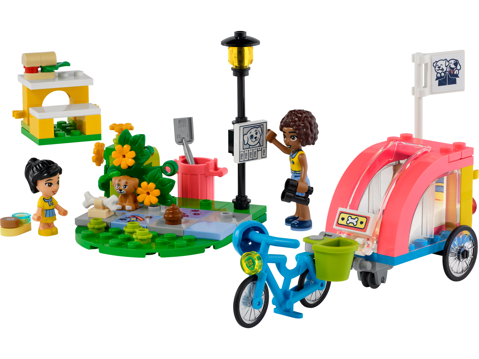 LEGO Dog Rescue Bike — Set 41738