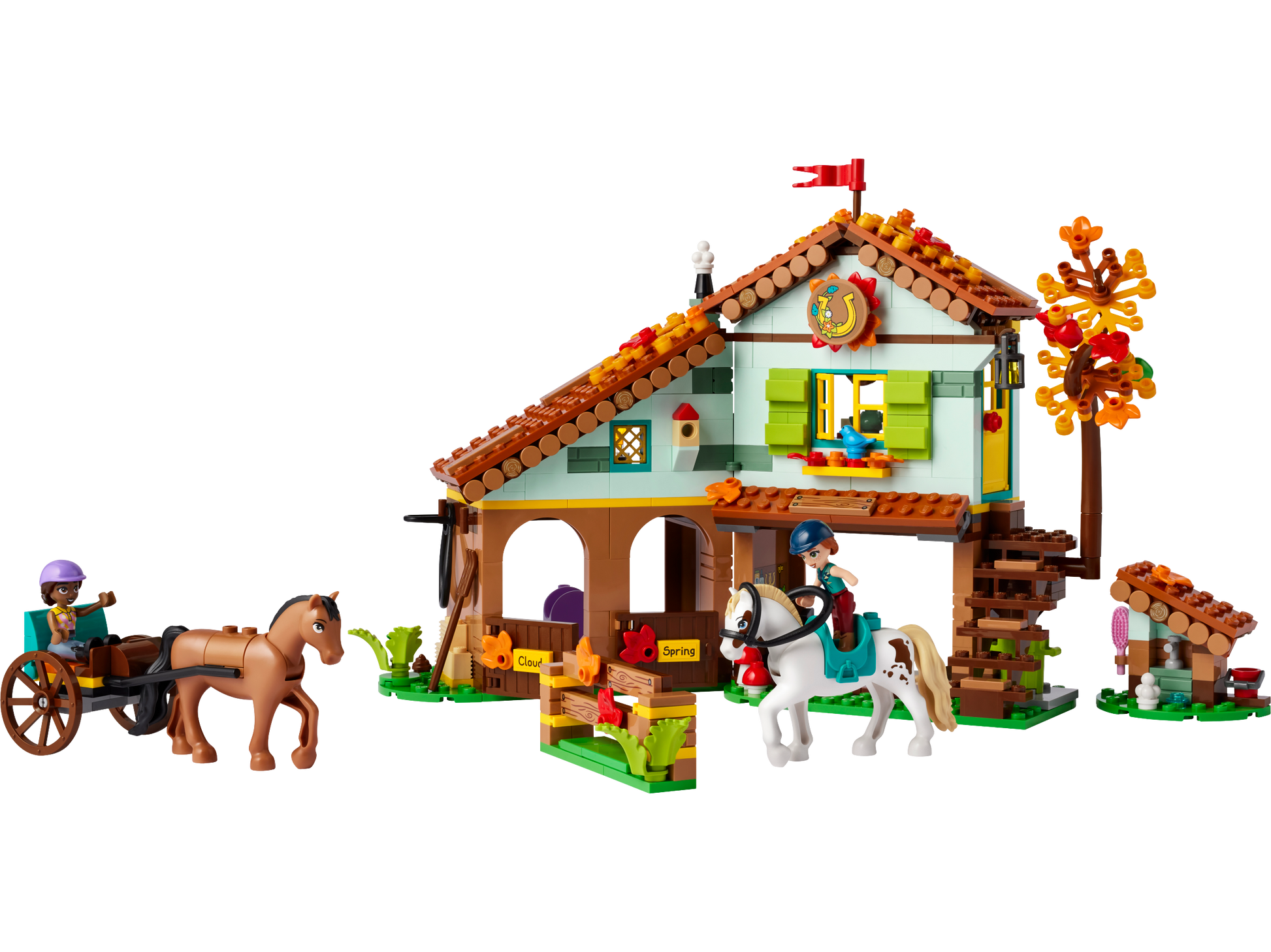 LEGO Autumn's Horse Stable — Set 41745
