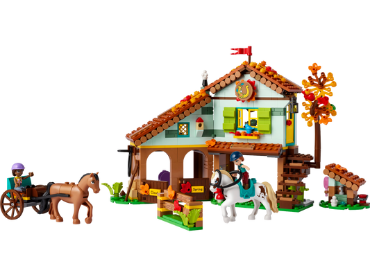 LEGO Autumn's Horse Stable — Set 41745