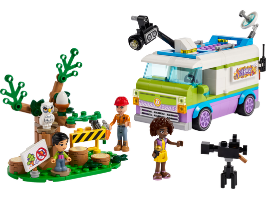 LEGO Newsroom Van — Set 41749