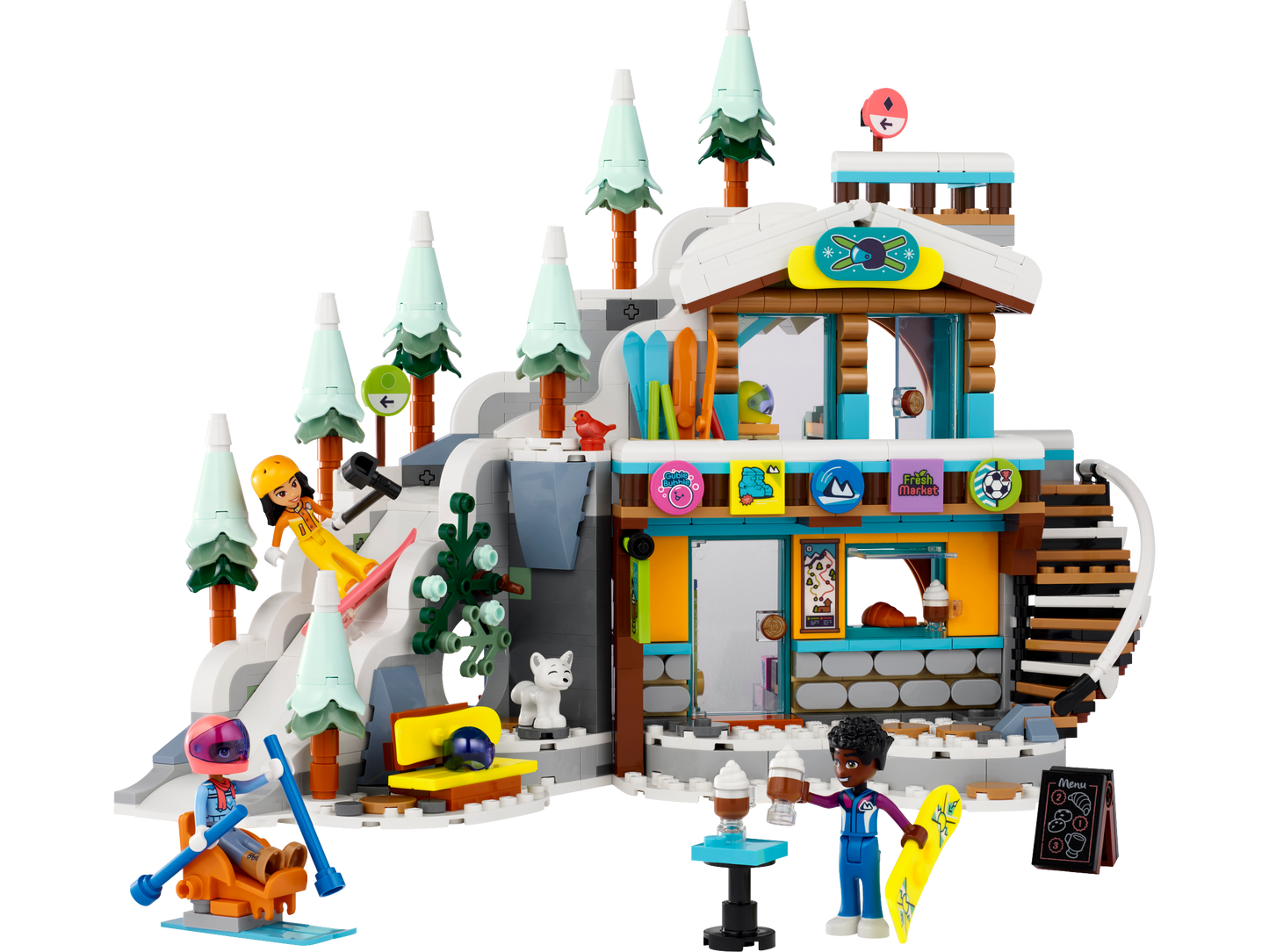 LEGO Holiday Ski Slope and Café — Set 41756