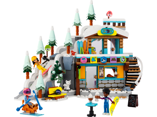 LEGO Holiday Ski Slope and Café — Set 41756