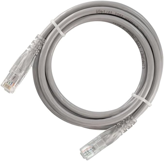 0.5m Cat6 Moulded Flylead - Grey Local - Guards On Duty Shop & Security Guards
