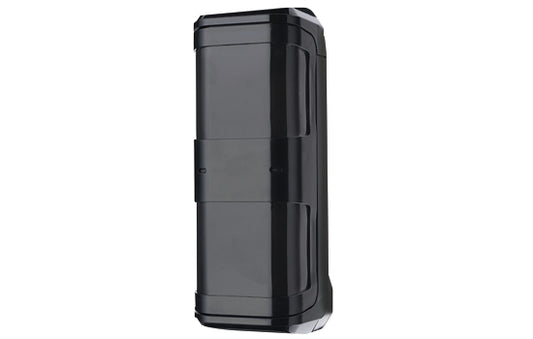 Premier External TD - black, outdoor detector, 12m x 90 °, IP65 enclosure, mirror optics