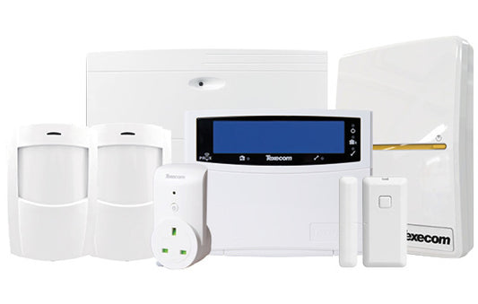 Premier ELITE 64-W Ricochet ® Connect Kit - Elite 64W CP, Ricochet keypad, 2 x PIR's, 1 x mag, smart plug & I-connect module