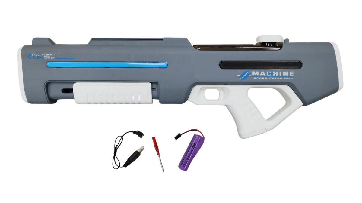 FAS5-2 Electric Water Gun Dual Spray Head KB1380 (Grey, Black, Green, Dark Green)