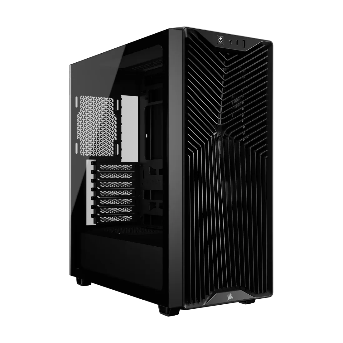 3200D RS Mid-Tower PC Case; 3x RS120 fans incl - Black.