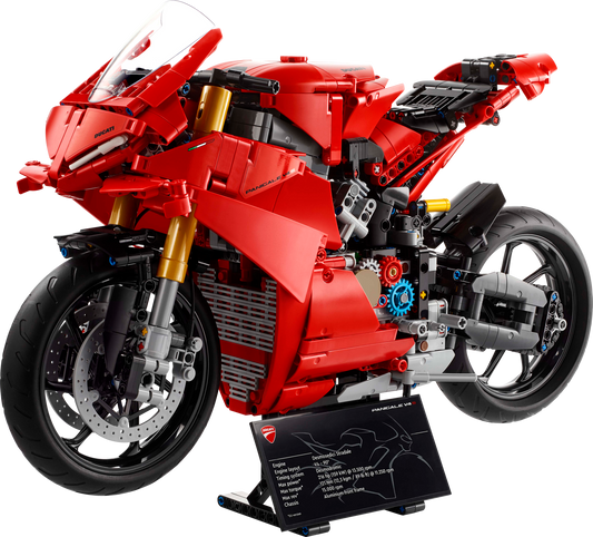 LEGO Ducati Panigale V4 S Motorcycle — Set 42202