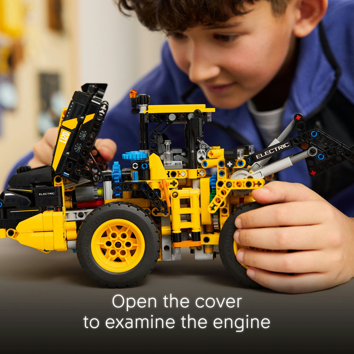 LEGO® Technic™ Volvo L120 Electric Wheel Loader Construction Toy 42209