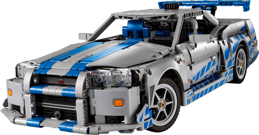 LEGO 2 Fast 2 Furious Nissan Skyline GT-R (R34) Car — Set 42210