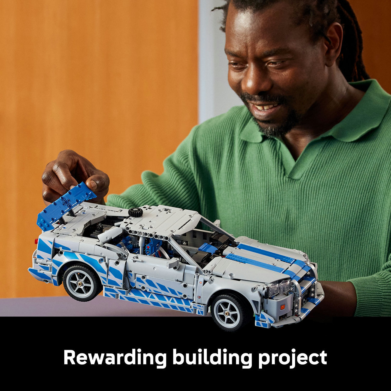 LEGO® Technic™ 2 Fast 2 Furious Nissan Skyline GT-R (R34) Car Model Kit 42210