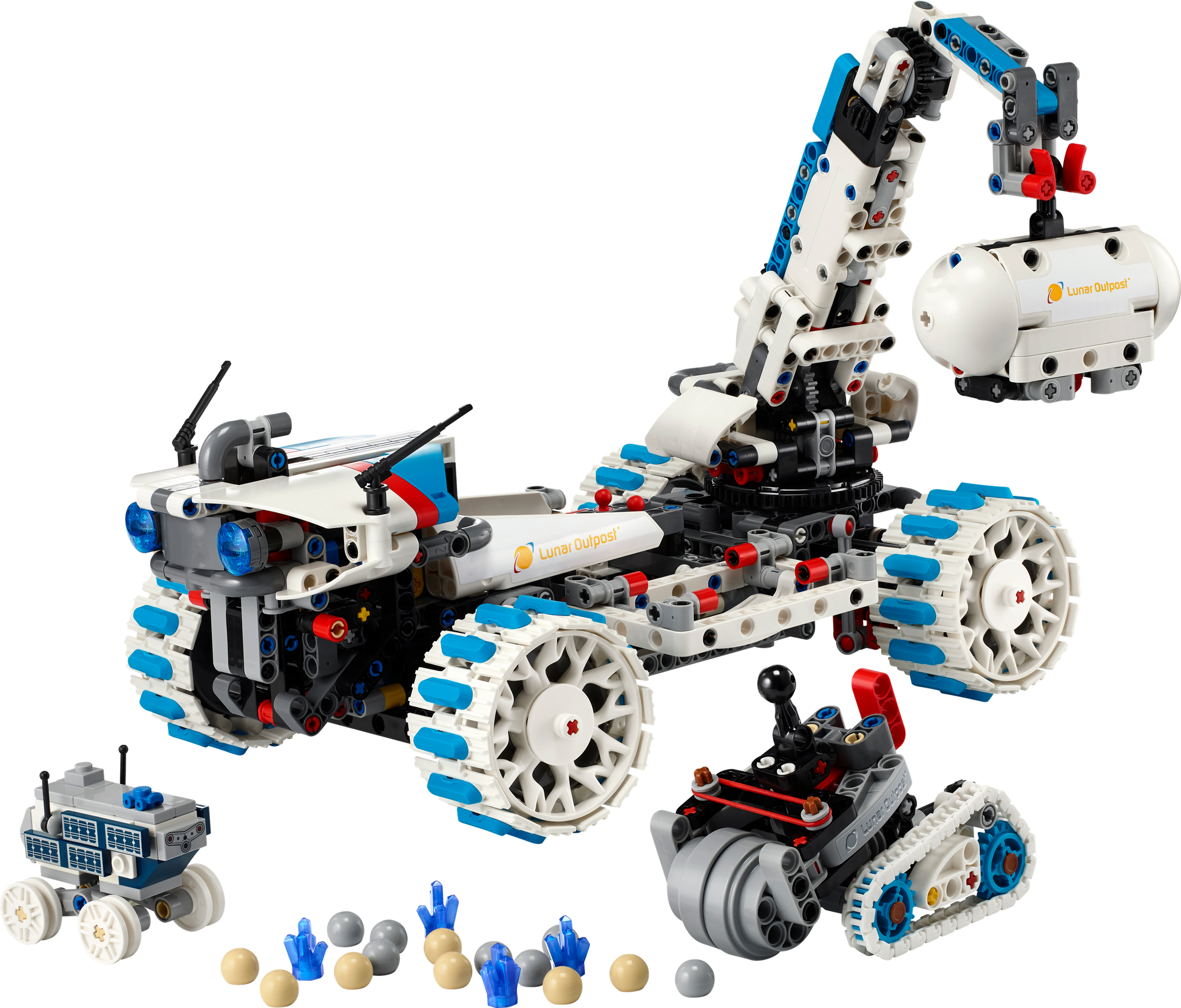 LEGO Lunar Outpost® Moon Rover Space Vehicle — Set 42211