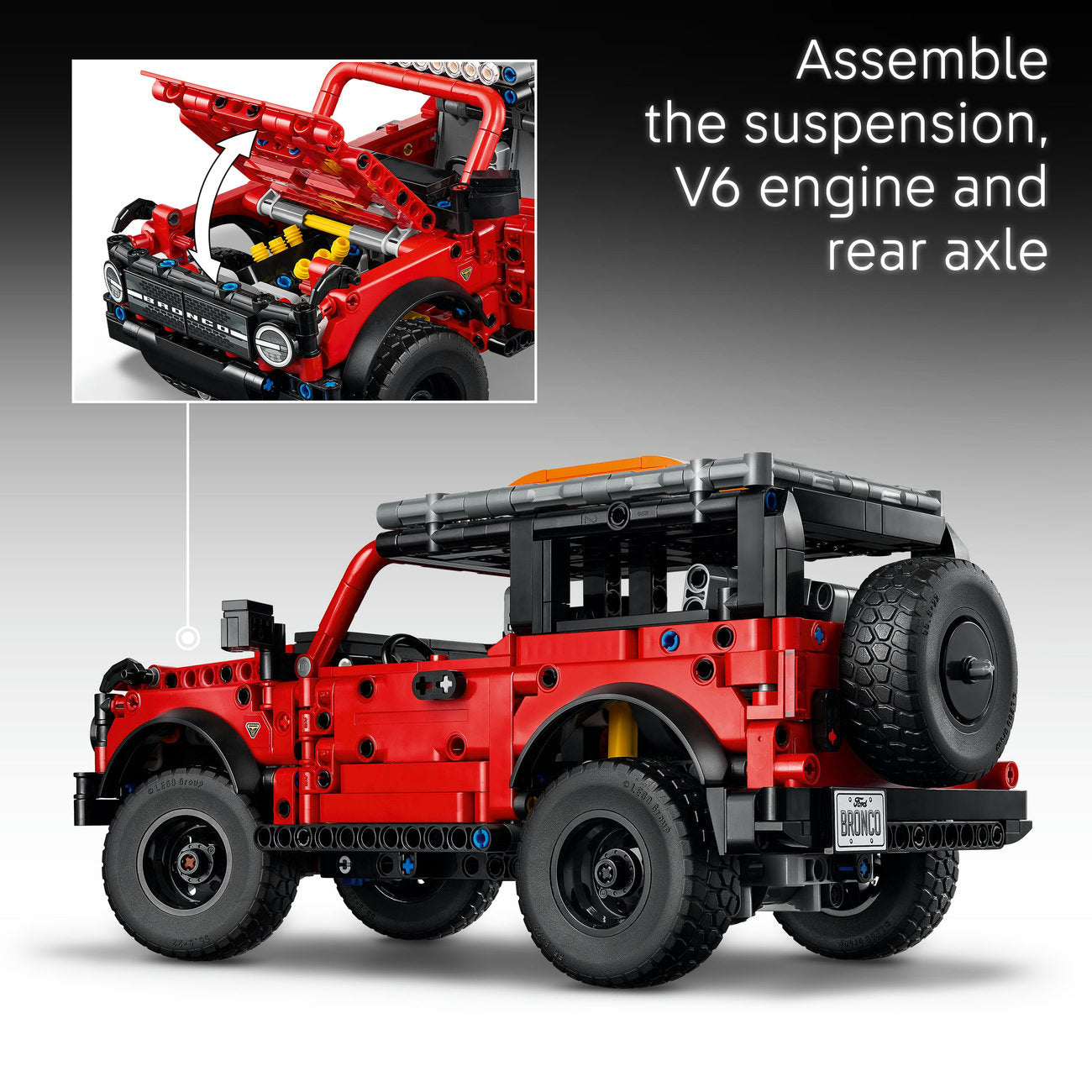 LEGO® Technic™ Ford Bronco® SUV Model Car Kit STEM Building Set 42213