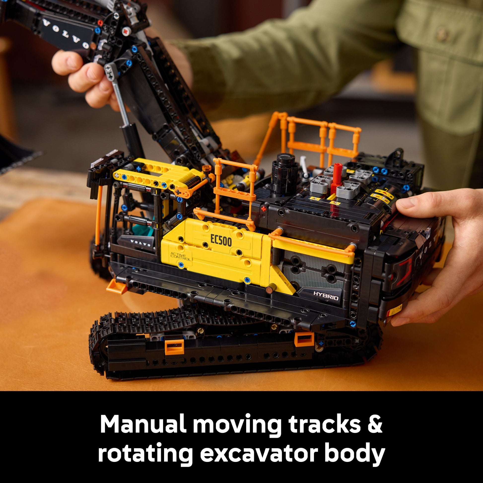 LEGO® Technic™ Volvo EC500 Hybrid Excavator Set for Adults 42215
